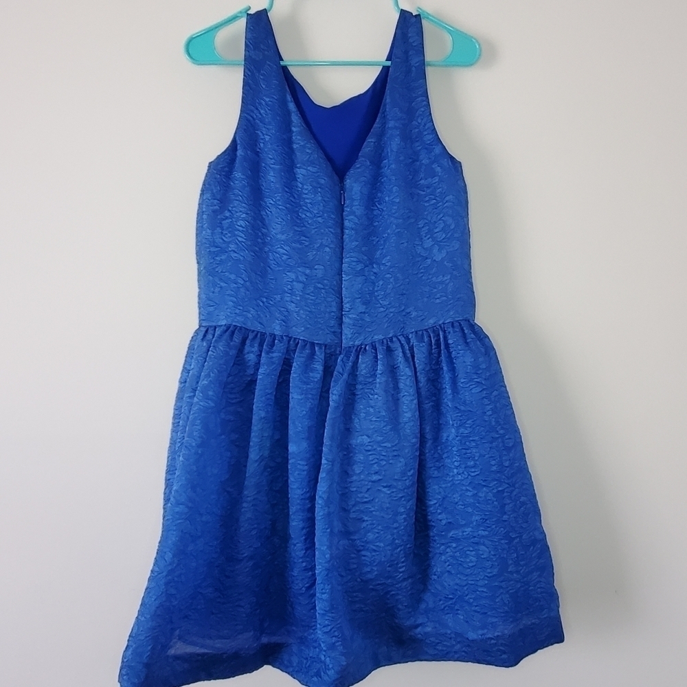 BCBGMaxAzria Blue Prom Dress Small - Picture 5 of 8